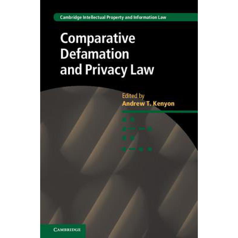 预订 Comparative Defamation and Privacy Law: - Co...