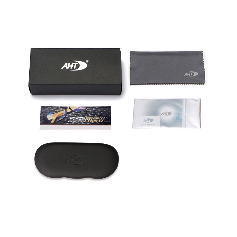 AHT防蓝光眼镜夹片眼镜电竞夹片近视男女通用 方框C1【配合近视眼镜使用】