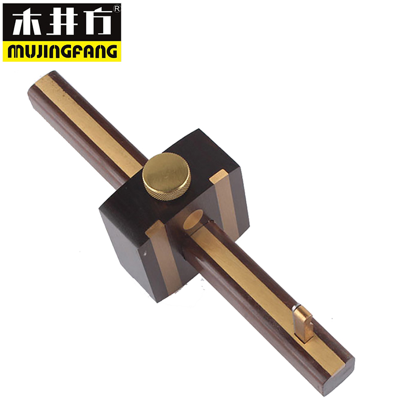 木井方 欧式黑檀木划线器 针式刀片式 木工划线器 勒线器 线勒子 k0
