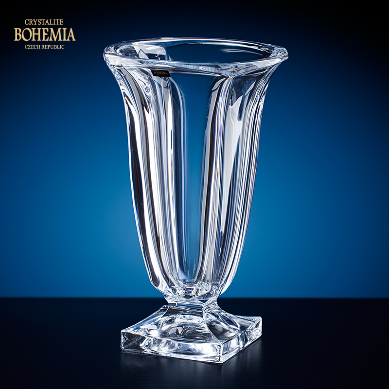 bohemia波西米亚(bohemia)捷克进口水晶玻璃花瓶玛格款家居摆件婚庆