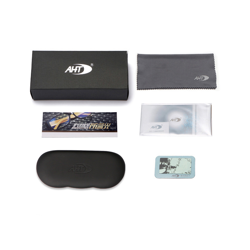 AHT墨镜夹片超轻偏光太阳镜夹片近视驾驶镜司机镜男士钓鱼开车偏光镜 黑色B9005C1