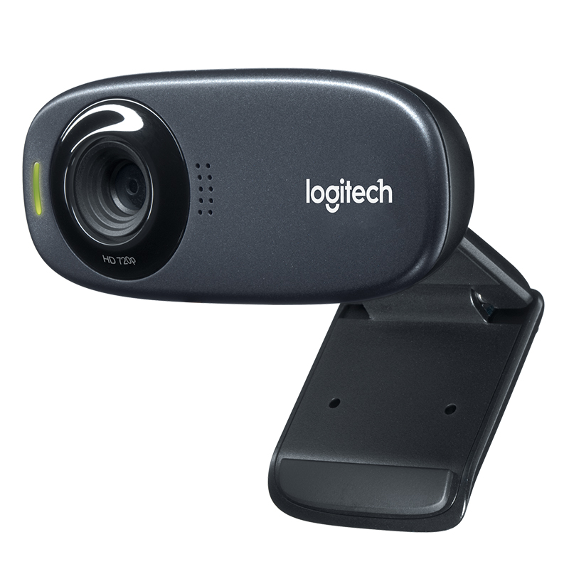 罗技（Logitech）C310 高清晰网络摄像头 即插即用 720P 自动光线校正  亲友视频通话 个人网络会议