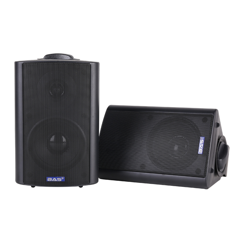 BAS 40W壁挂喇叭 会议音箱 餐厅音响  背景音乐 公共广播 吸顶喇叭 吊顶音箱 消防设备  LWB-116B 黑色  250*155*170mm