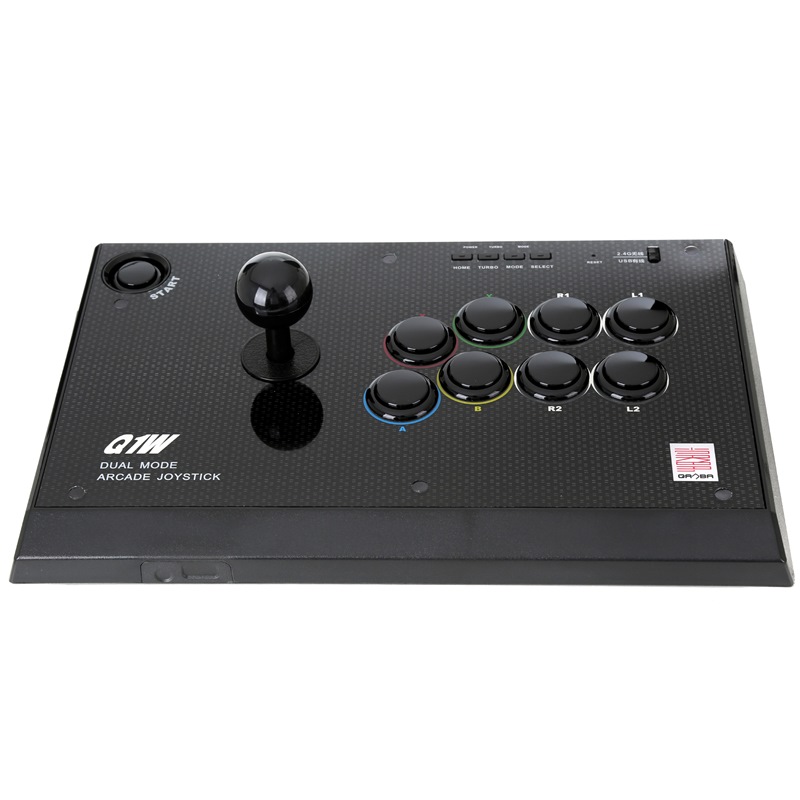 拳霸Q1W无线+有线多功能双模街机游戏摇杆支持PS3摇杆可以改成按键吗？