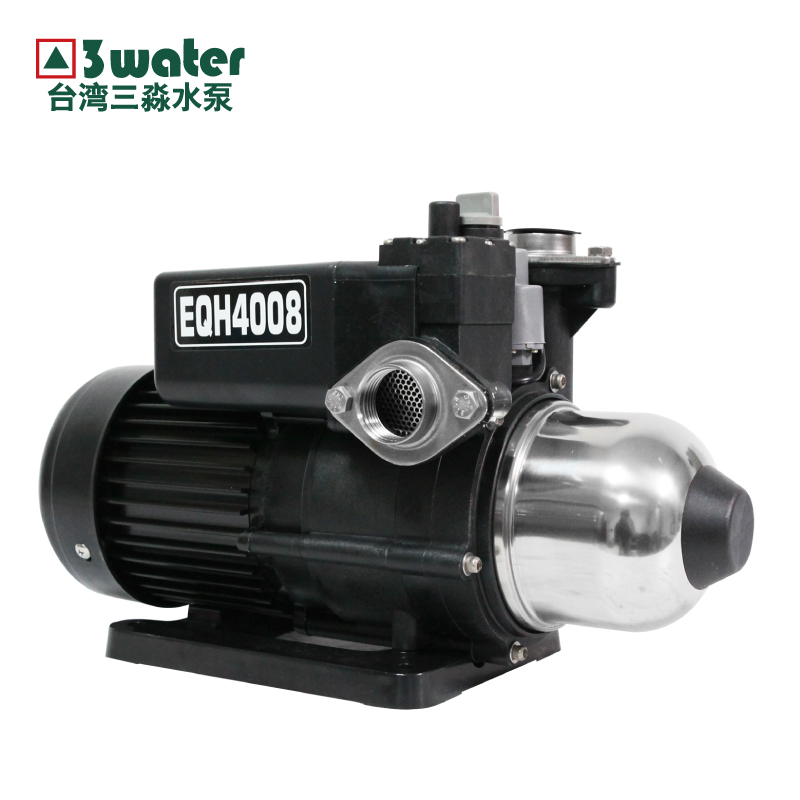 三淼（3water pump）EQH4008家用自来水太阳能稳压泵全自动热水器增压泵大户型抽水机