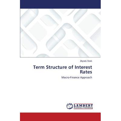 预订 term structure of interest rates
