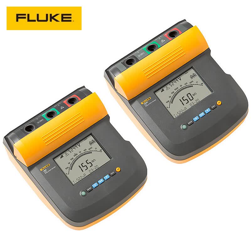 福禄克(fluke)摇表绝缘电阻测试仪f1550c/1555c高压绝缘测试仪 fluke