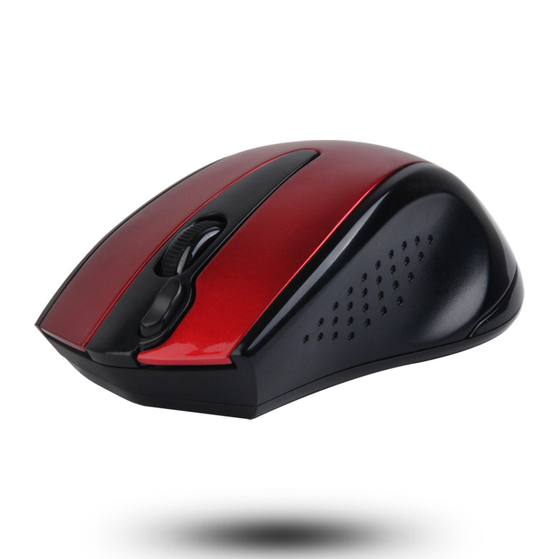双飞燕（A4TECH) G9-500F 鼠标 无线鼠标 办公鼠标 便携鼠标 右手鼠标  省电 时尚配色 激情红
