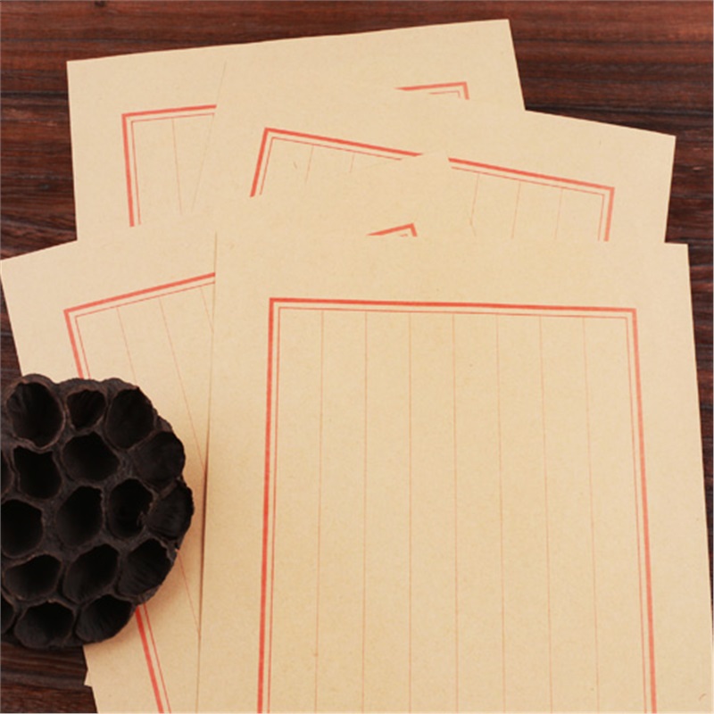 倾沫 古式信封 中国古风信纸套装传统复古 唯美典雅