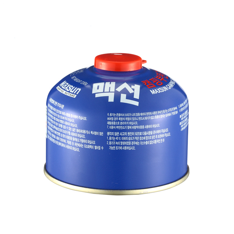 脉鲜230克户外野营自驾烧烤炉具蓝扁罐适用于炉头炉具气瓶 1罐