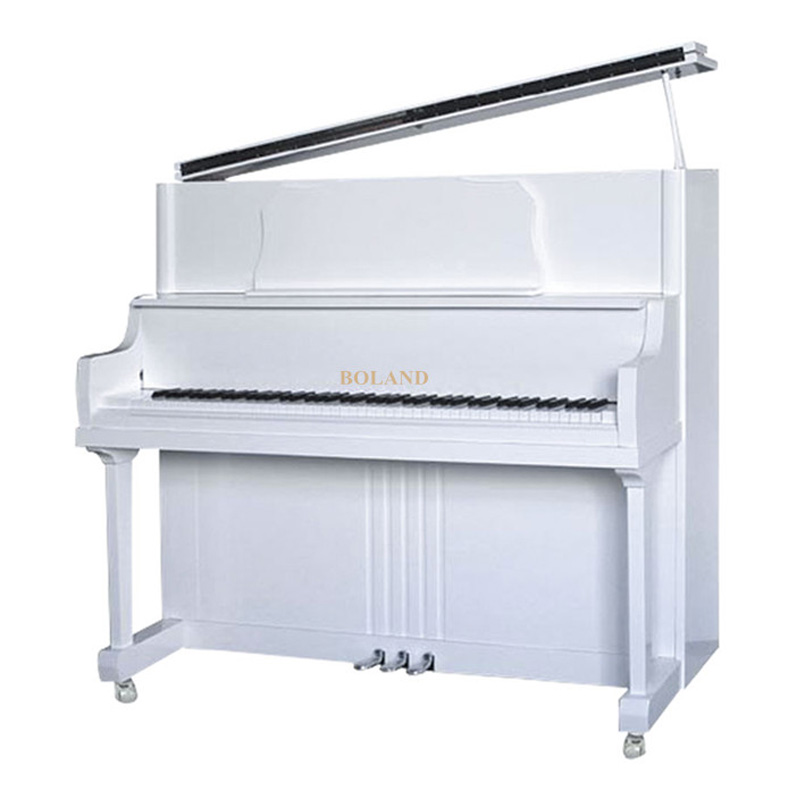 德国进口配置高端演奏考级家用全新立式钢琴BL26-T专业演奏 白色