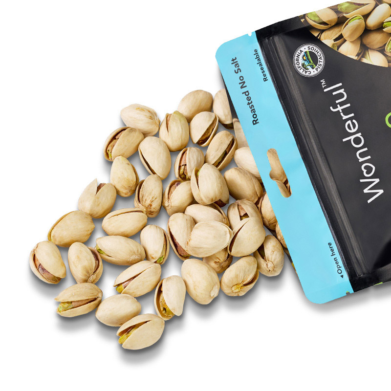 美国进口 万多福(wonderful)加州开心果 经典无盐味300g 坚果零食