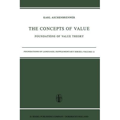 预订 The Concepts of Value : Foundations of Value...