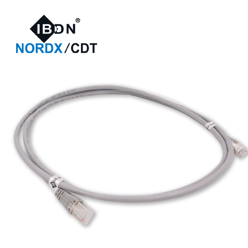 IBDN NORDX/CDT超五类六类超六类网络跳线1米/2米/3米/5米 超五类屏蔽跳线 1米