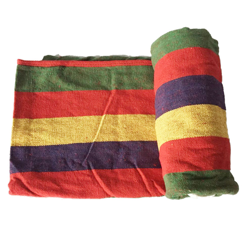 睡袋-吊床狼行者户外野营绑绳帆布吊床哪个性价比高、质量更好,评测质量好吗？