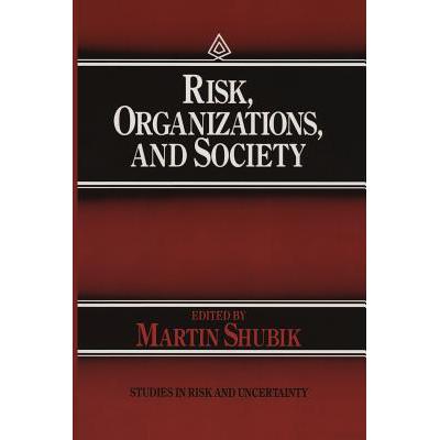 预订 Risk, Organizations, and Society