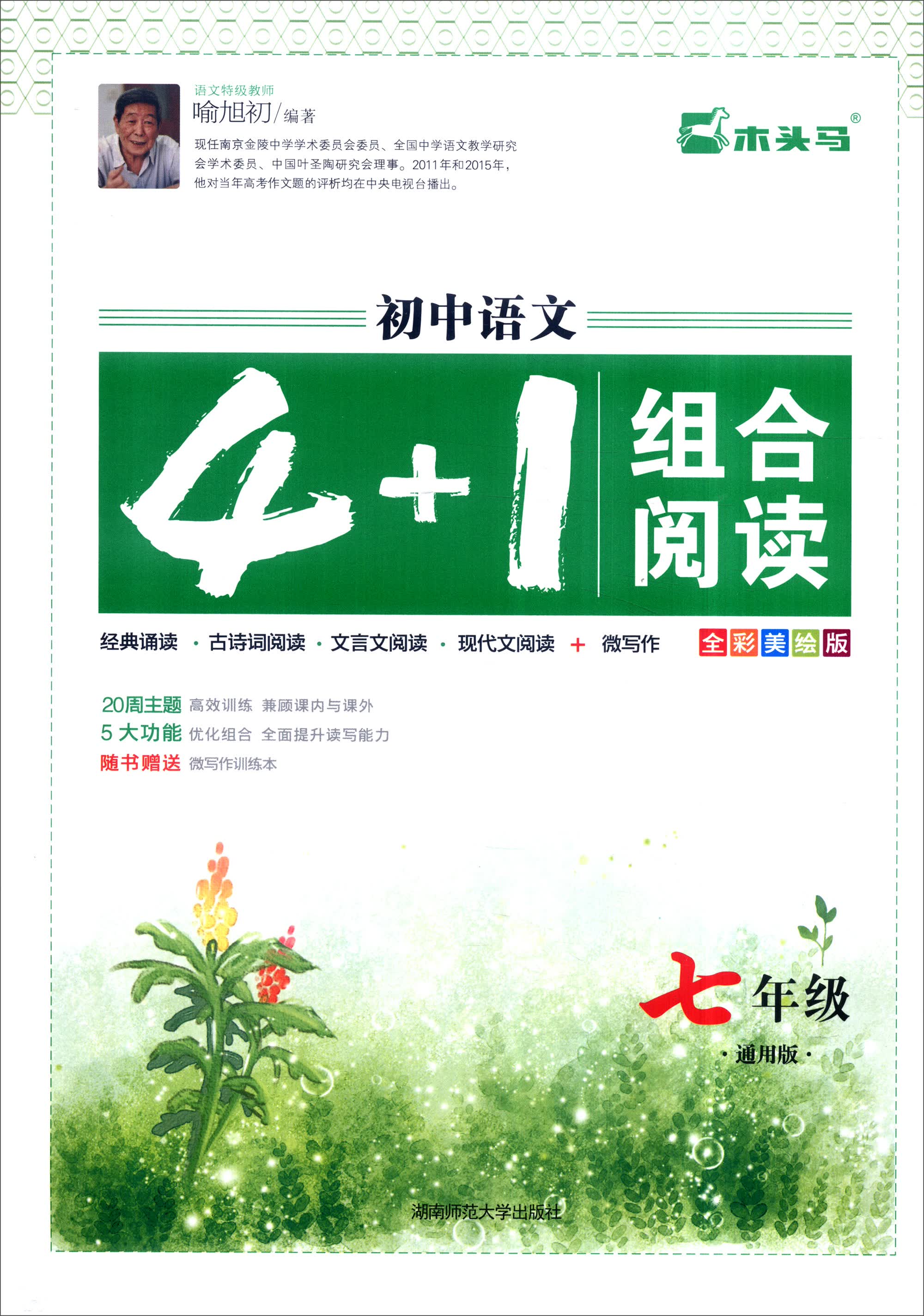 初中语文4+1组合阅读（七年级通用版 全彩美绘版）