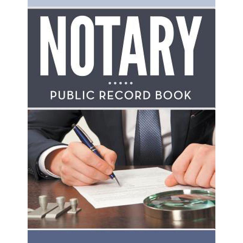 预订 Notary Public Record Book