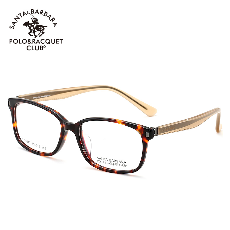 圣大保罗男女全框近视眼镜架 大框板材光学眼镜框s.