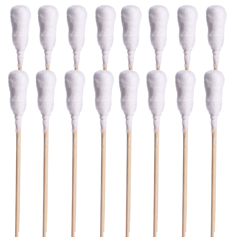 棉签大头长棉签20cm婴儿一次性大号妇科检查口腔护理卫生给药棉棒 20