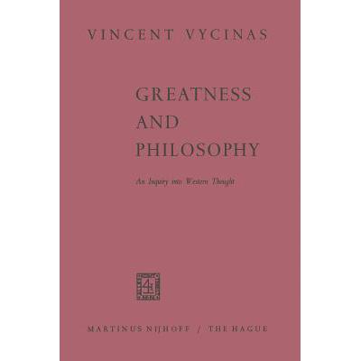 预订 Greatness and Philosophy: An Inquiry Into We...