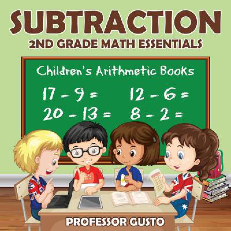 预订 subtraction 2nd grade math essentials - chil