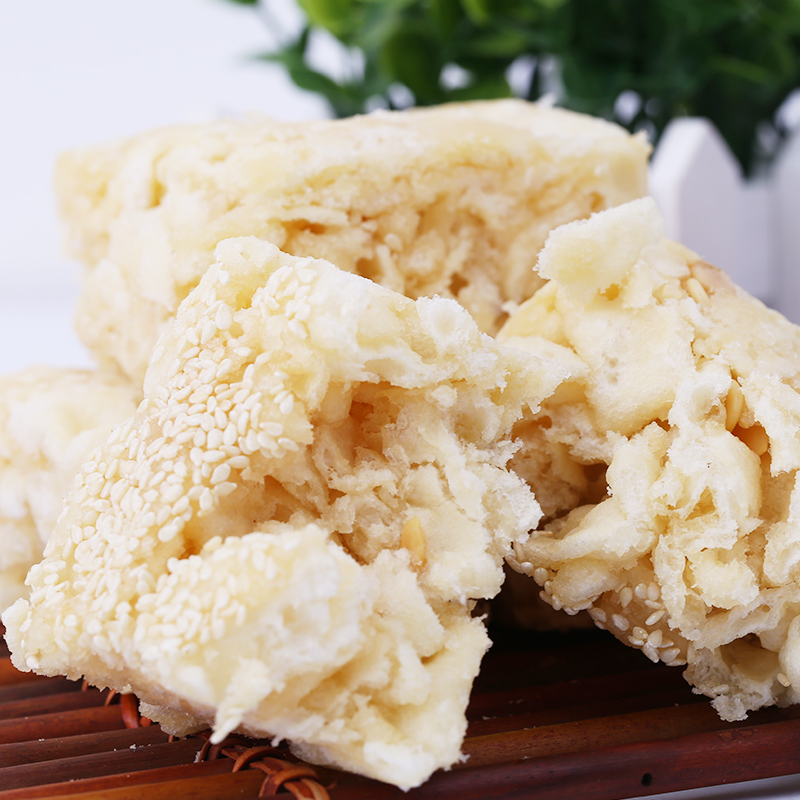 北京稻香村 糖醇萨其马 休闲糕点零食饼干 三禾北京特产 250g