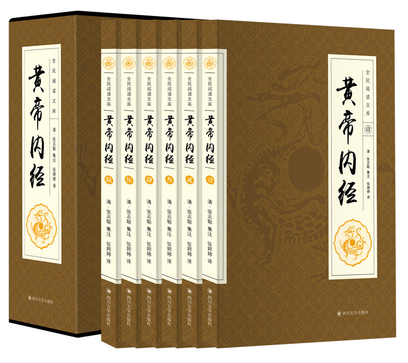 皇帝内经 精装全套6册 中医书籍 中国医药学 中医四大名著伤寒论金匮要略温病条辨之首 中华