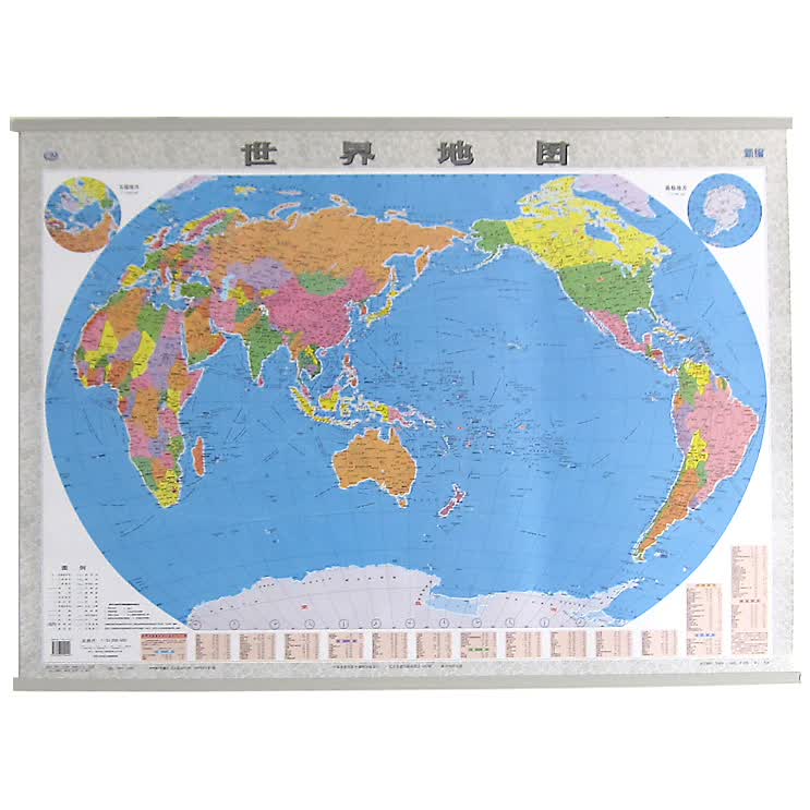 世界地图 一全膜图