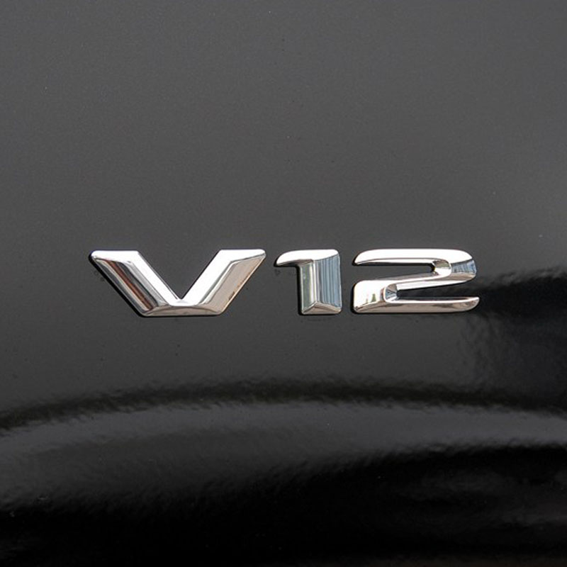 14-16奔驰s600l车标s300l s350l s400ls 500l汽车叶子板v12贴标 侧标