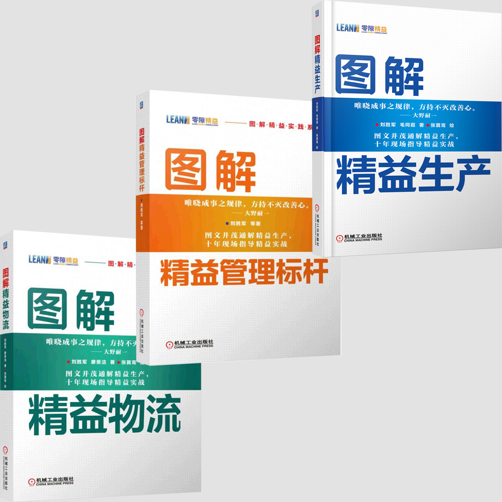 图解精益生产管理系列图书（套装共3册）