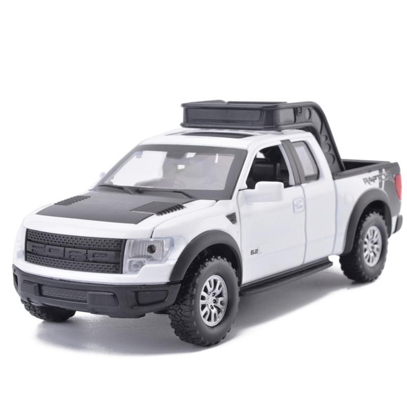 福特猛禽f150皮卡车模型 2019新款丰田坦途普拉多陆巡