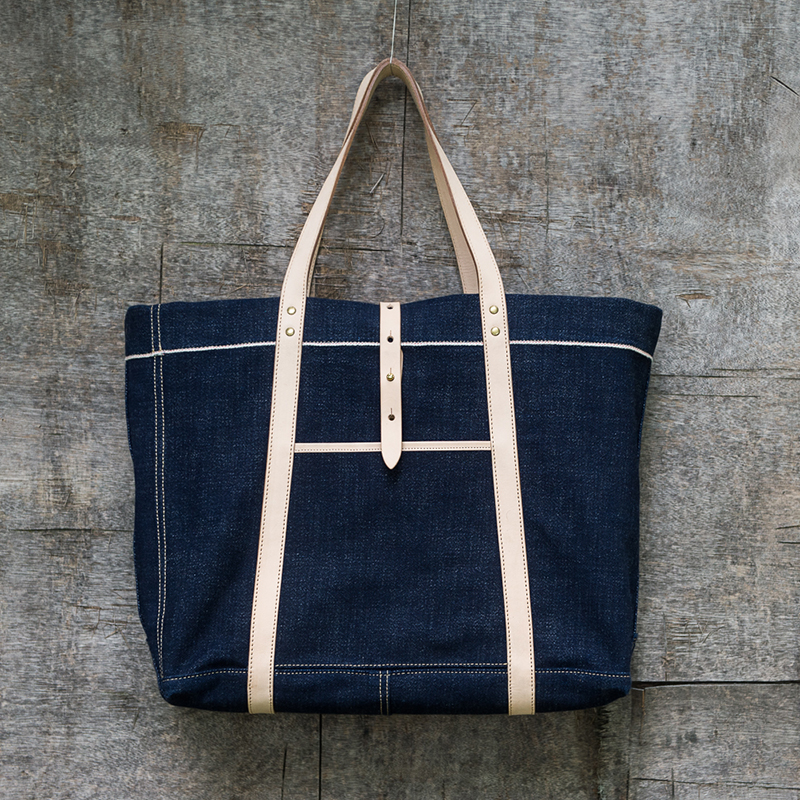 22oz冈山靛蓝染牛仔款-pb0002 大号