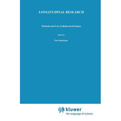 预订 Longitudinal Research : Methods and Uses in ...
