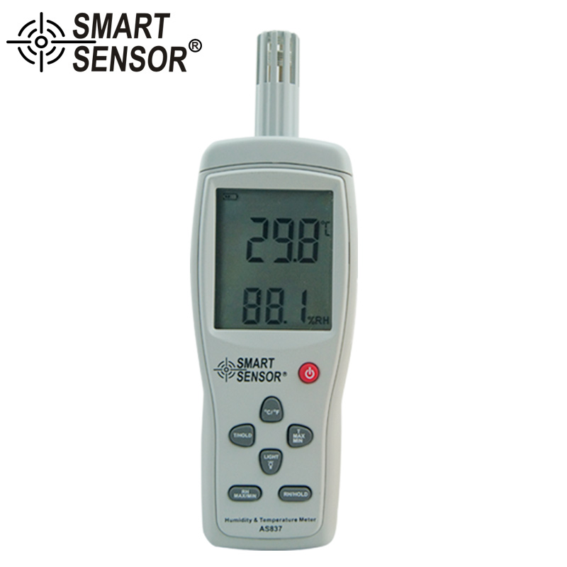 希玛 as837电子高精度数字温湿度计 温湿度表 工业温湿度仪