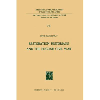预订 Restoration Historians and the English Civil...