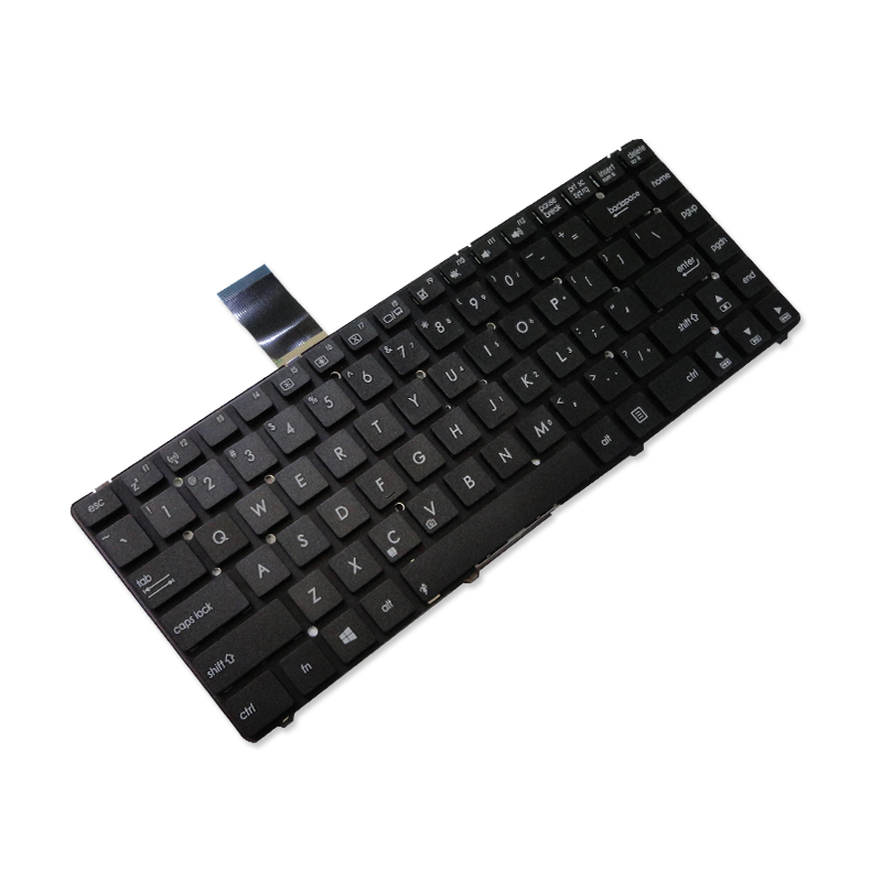 良奥 适用 华硕(asus) k45v a85v a45v笔记本内置键盘 黑色  a85e