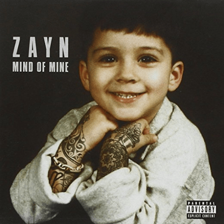 单向乐队主唱 zayn malik mind of mine泽恩马利克cd target 豪华版