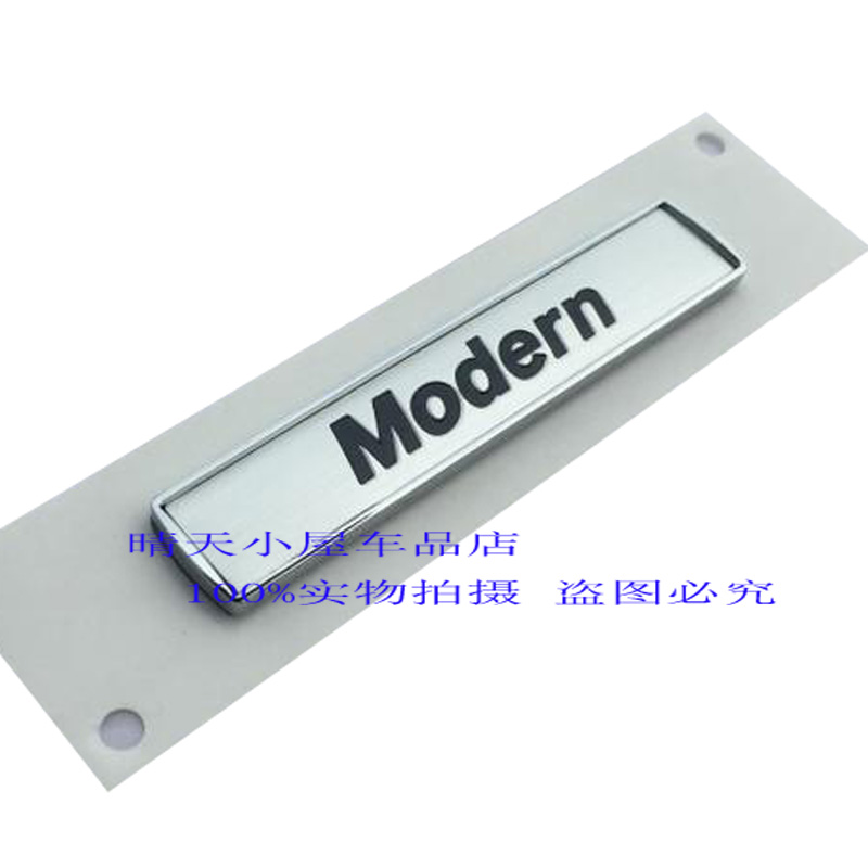 标跃宝马5系改装520li525li叶子板侧标sport moder luxury车标贴标