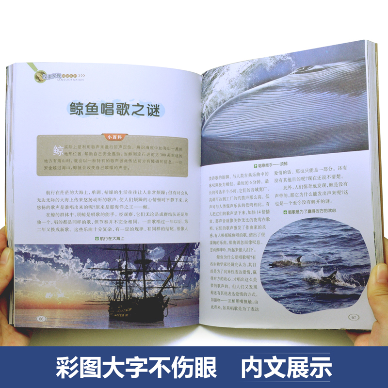 世界未解之谜大全集6册彩图小学生书籍青少年版儿童科普读物9-10-12-15岁少儿百科随机发6本【六一儿童节的礼物】儿童节童书节