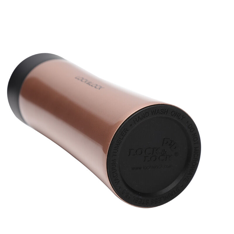 乐扣乐扣（LOCK&LOCK）掌心杯商务杯400ML保温杯水杯子茶杯 HC4028PG金色 400ml 400ML