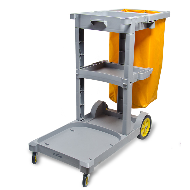 超宝(chaobao) 多功能清洁手推车保洁车酒店物业餐厅保洁工具车清包车