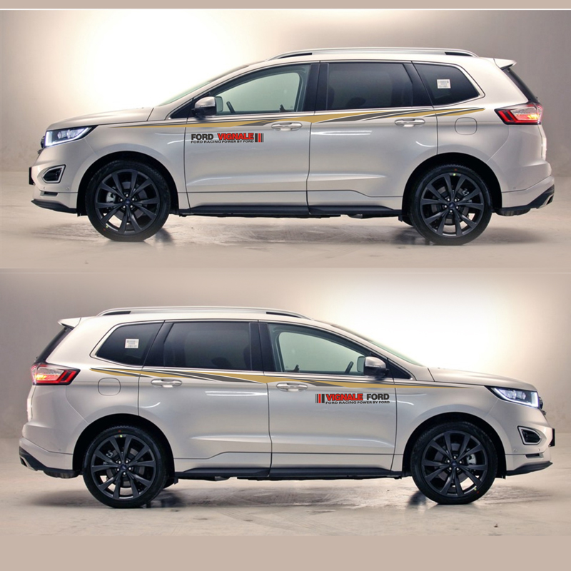 谷咖(guka)适用于 福特 新锐界 edge 车贴 改装饰线条 汽车拉花贴纸