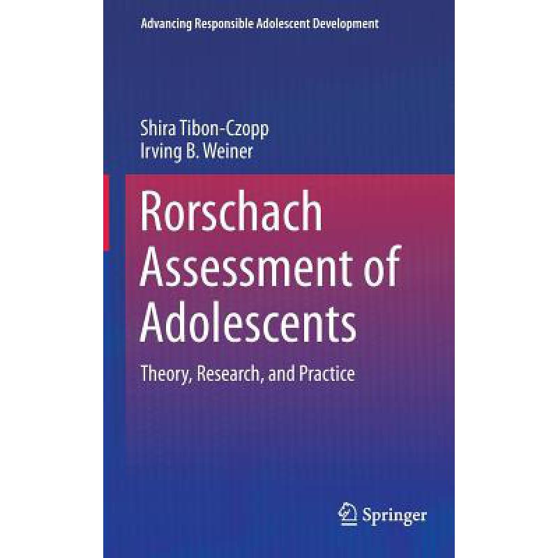 预订 rorschach assessment of adolescents theory.