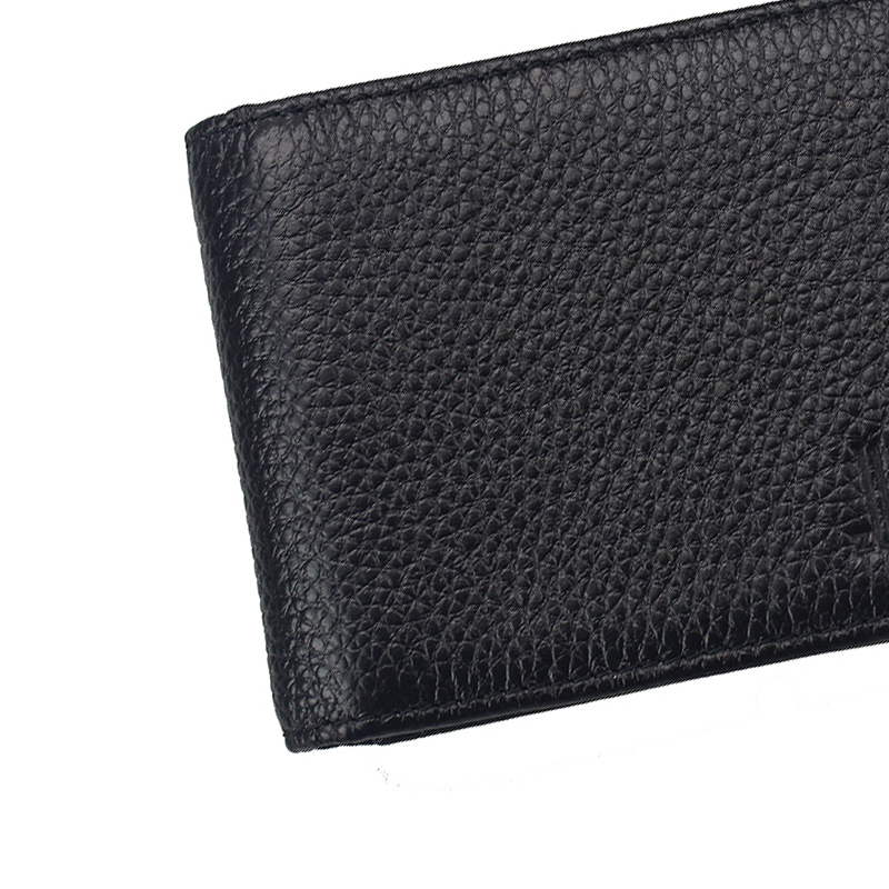 佐尔丹妮 驾驶证皮套男女驾照皮夹头层牛皮多卡位行驶证套四折卡包名片夹 A216黑色