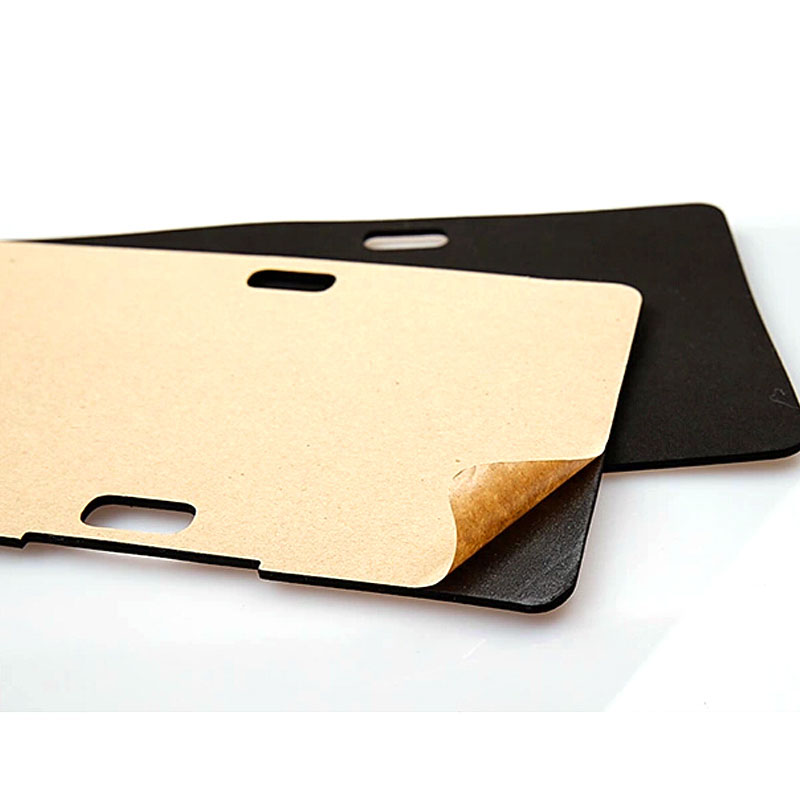 工马汽车牌架减震棉垫片 铁牌专用防震垫 车牌照隔音防划垫 防 蓝牌