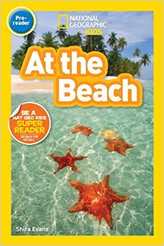 国家地理分级读物 At the beach 进口儿童读物