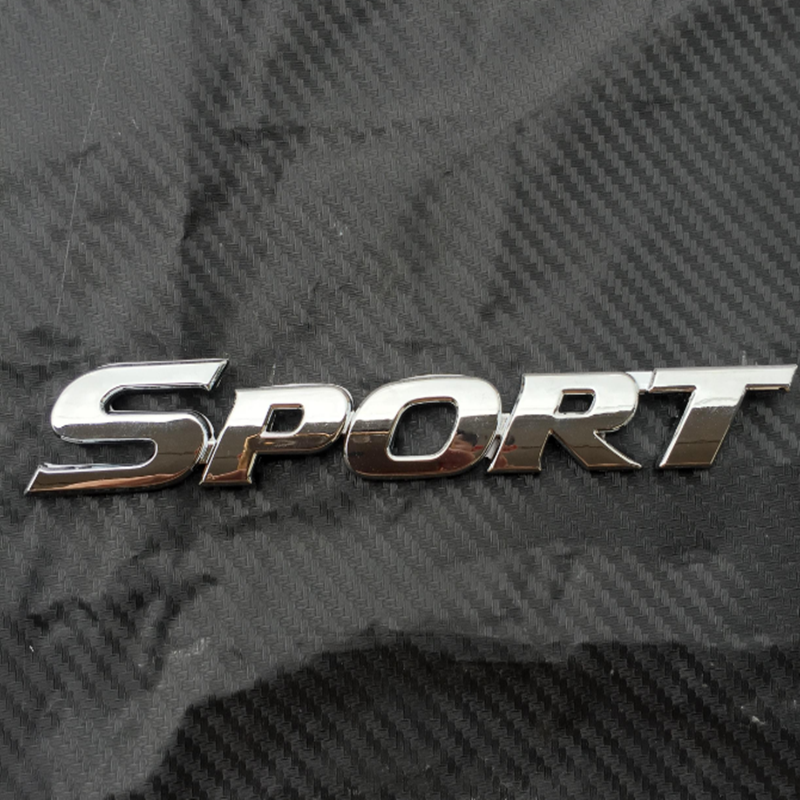 丰田汉兰达sport车标 侧门标志 sport车门贴 sport侧门标 金属改装