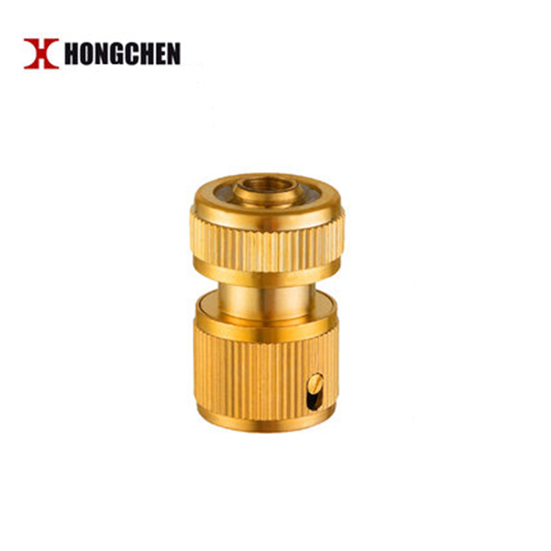 弘晨喷枪接头 4 6分通水接 铜快速水管接头 洗车水管配件 快速接头