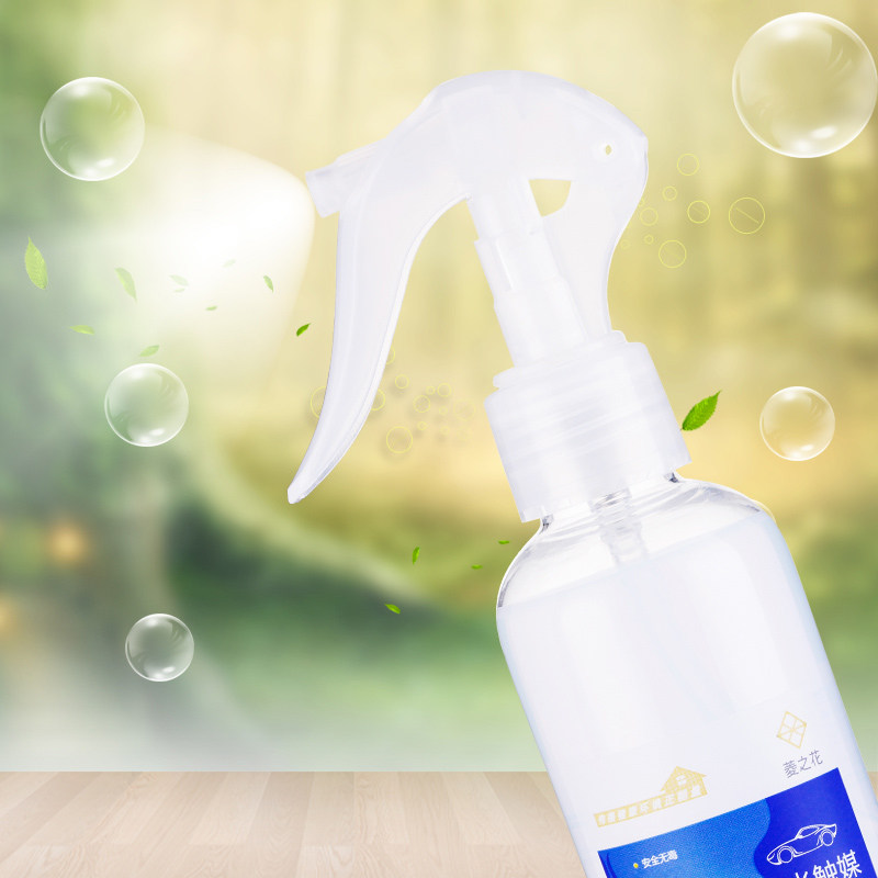 菱之花汽车专用光触媒除甲醛喷剂新车用去异味日本进口空气净化除味剂